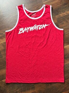 Baywatch Malibu Beach Patrol Tank Top - Size L